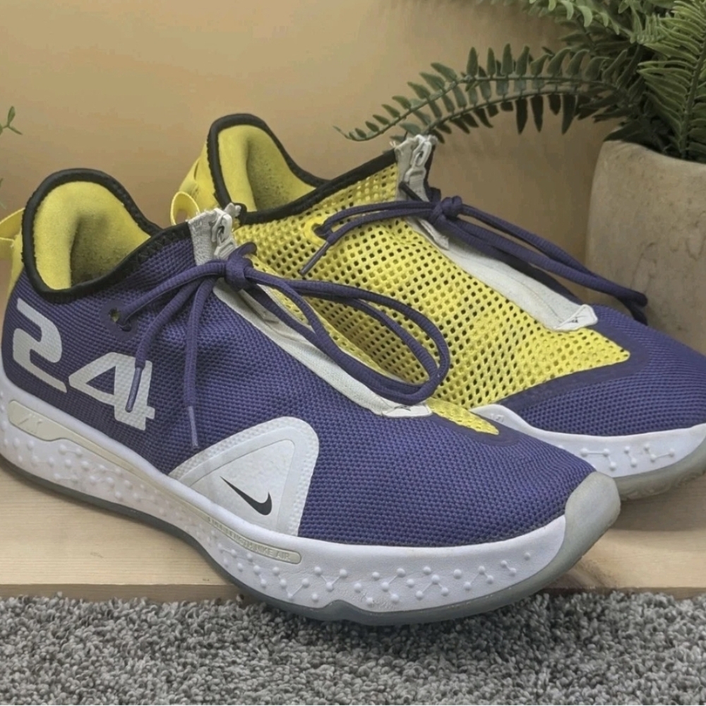 Nike ID By You PG4 Purple Mens Size 13.5(14)*** Sports Shoes Casual Comfort - Picture 2 of 8